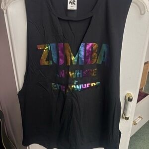 Zumba Fitness Bold Black Tank